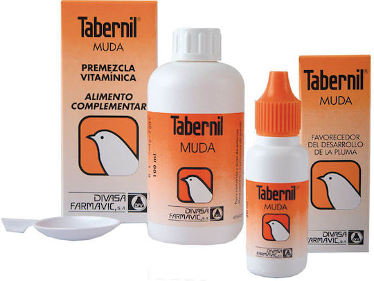 Tabernil Muda Συμπλήρωμα Διατροφής για Πτηνά 20ml
