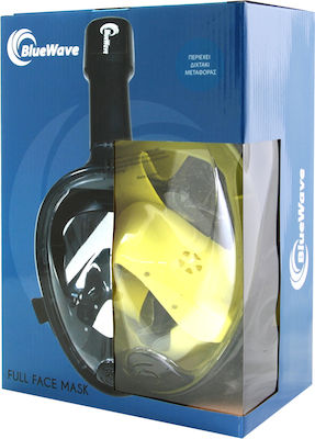 Bluewave Diving Mask Silicone Full Face White / Black