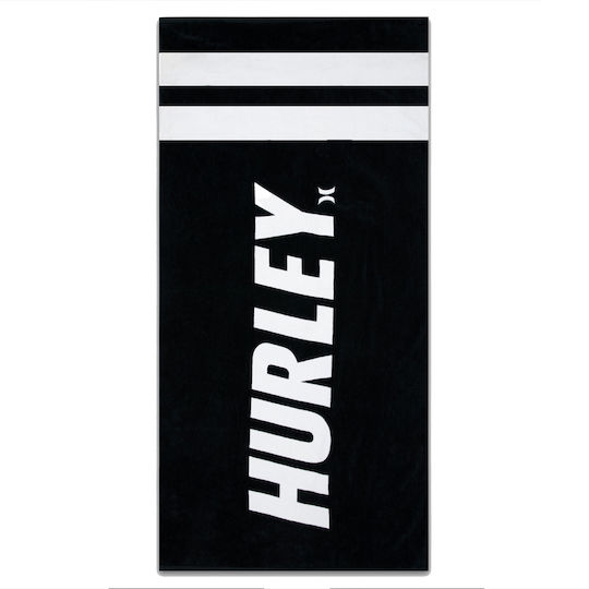 Hurley Fastlane Βαμβακερή Μαύρη 170x80εκ.