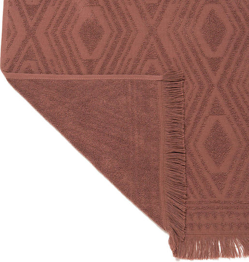 Melinen Cuba Cotton Apple Brown 180x90cm