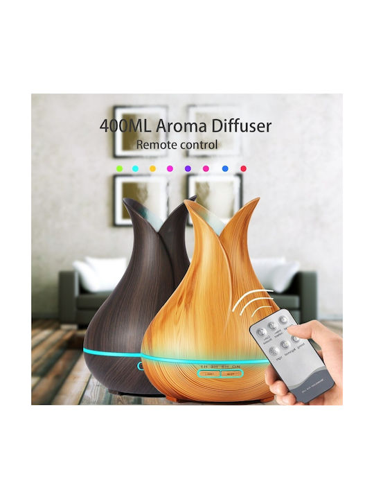 LED Aromatherapie-Diffusor Ultraschall Braun 550ml HP-02 LED Aromatherapie-Diffusor Ultraschall Braun 550ml HP-02