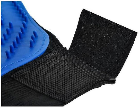 Glove for Misc Hair Lengths for Coat Grooming Blue