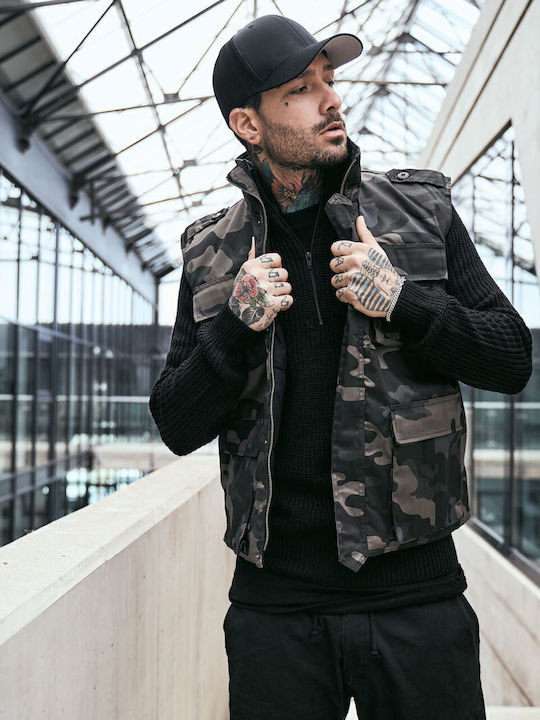 Ranger Sleeveless Jacket Dark Camo