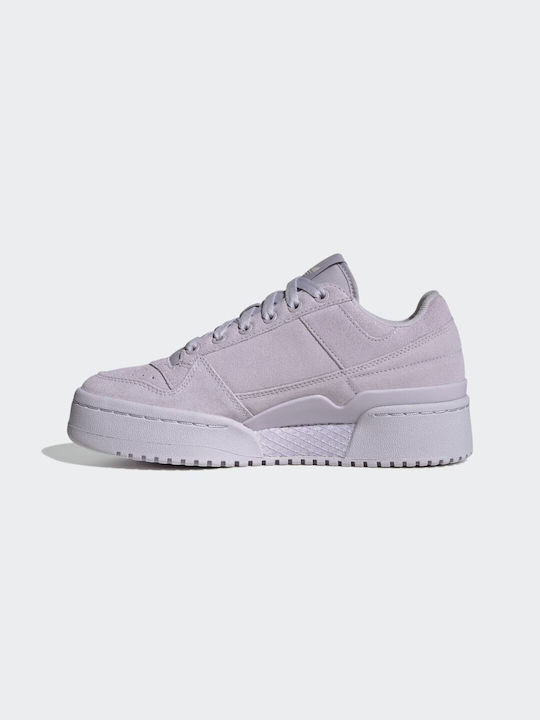Forum Bold Damen Flatforms Sneakers Silver Dawn / Cream White