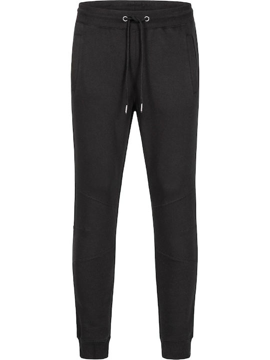 Wellingham Sweatpants with Elastic Black / Red