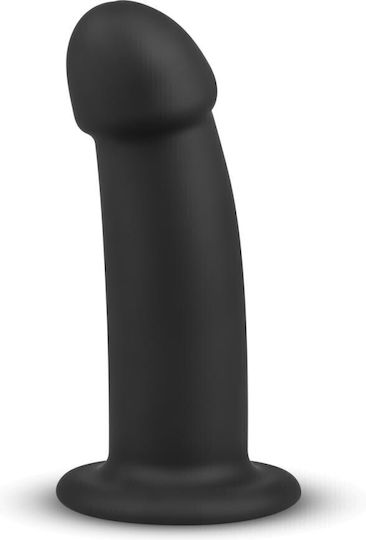 No Parts Charlie Dildo Dildo realist Cu ventuză Negru 15cm