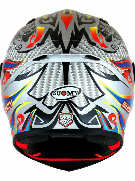 Suomy Fullface Track-1 Design 05 Flying Κράνος Μηχανής Full Face ECE 22.06 1350gr