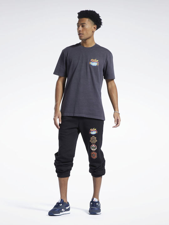 Street Fighter Pantaloni de trening cu Elastic Negru