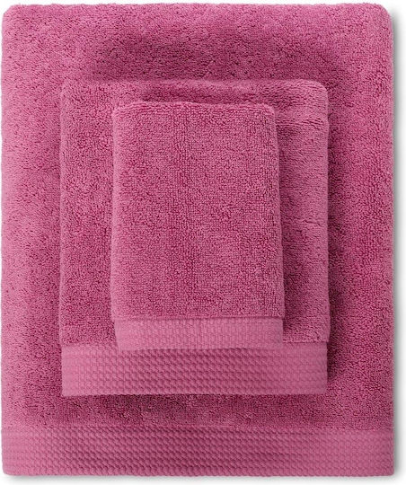 Cryspo Trio Hand Towel Premium 30x50cm Pomegranate Weight 600gr/m²