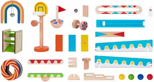 Tooky Toys Настолна игра Ντόμινο Δραστηριοτήτων за 1+ играчи 3+ години