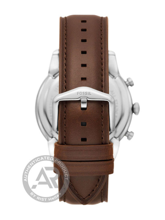 Fossil Townsman Ρολόι Μπαταρίας με Δερμάτινο Λουράκι Fossil Townsman Ρολόι Μπαταρίας με Δερμάτινο Λουράκι
