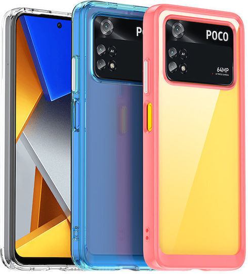 Hurtel Outer Space Back Cover Πλαστικό / Σιλικόνης Μπλε (Poco M4 Pro)