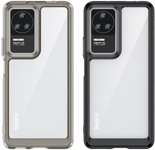 Hurtel Outer Space Back Cover Πλαστικό / Σιλικόνης Μαύρο (Poco F4 5G)