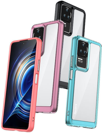Hurtel Outer Space Back Cover Πλαστικό / Σιλικόνης Μαύρο (Poco F4 5G)