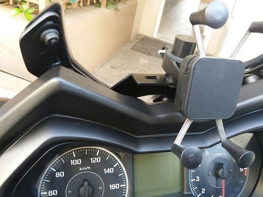 Moto Discovery Motorcycle Mobile Mount Bar Support for Yamaha X-MAX 125 X-MAX 300 X-MAX 400