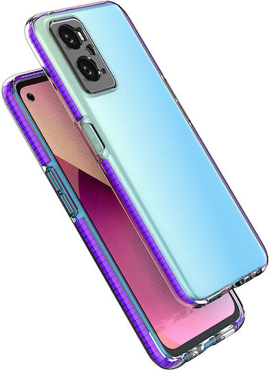 Hurtel Spring Back Cover Σιλικόνης 1mm Light Blue (Realme 9i, Oppo A36, Oppo A76, Oppo A96)