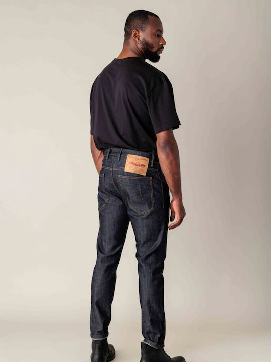 Date Jeans Slim Carrot Touch Μπλε