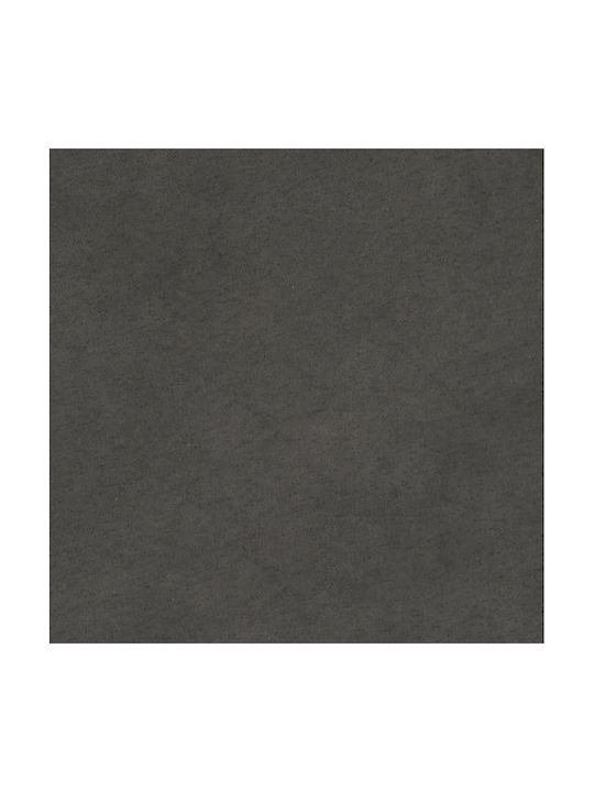 Fabric Upholstered Footstool Dark Gray 60x50x41cm
