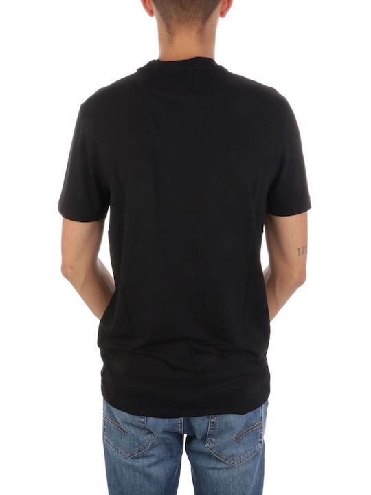 Emporio Armani Ανδρικό T-shirt Μαύρο Μονόχρωμο