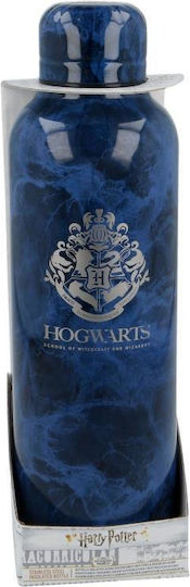 Stor Hogwarts Ανοξείδωτο Παιδικό Παγούρι Harry Potter Non Spill Μπλε 515ml