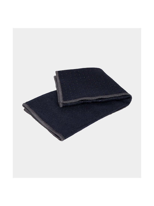Manduka Yogitoes Πετσέτα Yoga Γυμναστηρίου Μαύρη 41x61cm
