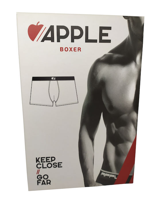 Apple Boxer Ανδρικό Μποξεράκι Μπορντό