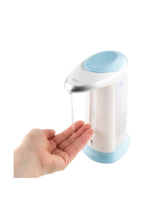 Muhler Dispenser Πλαστικό με Αυτόματο Διανομέα Λευκό 400ml