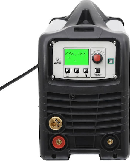 vidaXL Welding Machine Inverter MIG / TIG / MMA with Maximum Welding Current 200A and Duty Cycle 15%