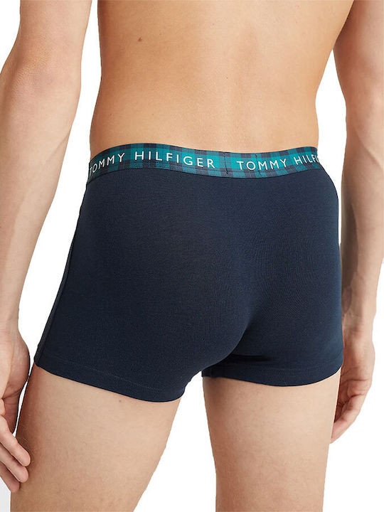 Herren Boxershorts Blau 3Packung