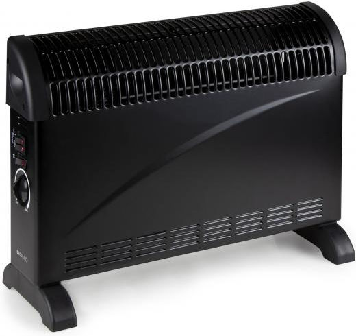 Domo DO7350CH Konvektorheizung Boden 2000W 52.5x38.8cm Schwarz