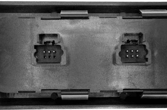 NTY Fensterheberschalter Auto für Peugeot 407 9pin Schwarz