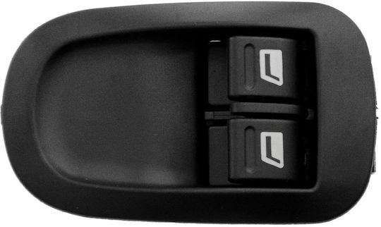 NTY Car Window Switch for Peugeot 206 6pin Black