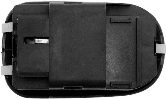NTY Car Window Switch for Peugeot 206 6pin Black