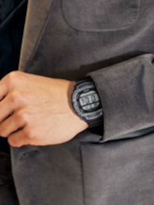 Ted Baker Γυναικείο Ρολόι 37mm Μπαταρίας με Μαύρο Δερμάτινο Λουράκι