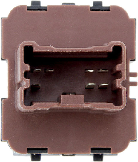 NTY Fensterheberschalter Auto für Renault Erfassen / Clio 2012 7pin Schwarz