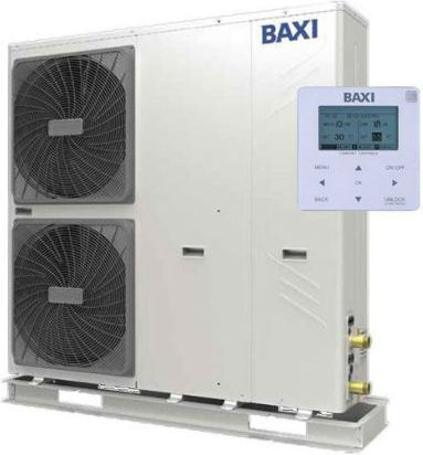 Baxi Auriga 12T Αντλία Θερμότητας 12.3kW Τριφασική 60°C Monoblock