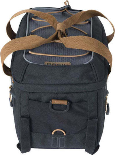 Basil Miles Topcase Sack Voyage 7lt Black Fabric L32xW19xH20.5cm