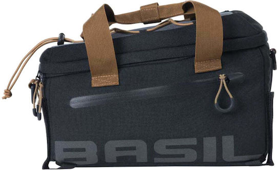 Basil Miles Topcase Sack Voyage 7lt Black Fabric L32xW19xH20.5cm