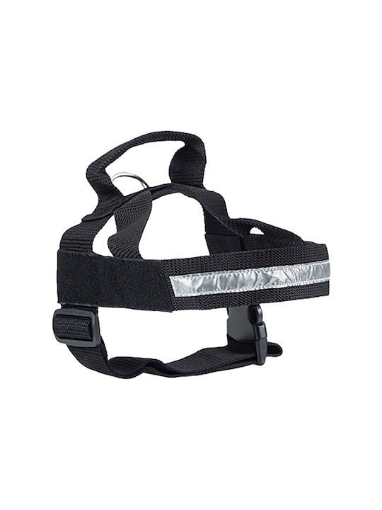 Pet Interest Ham de câine Formare Simple Goget Harness Negru X-Large 73-100cm 3401-XL