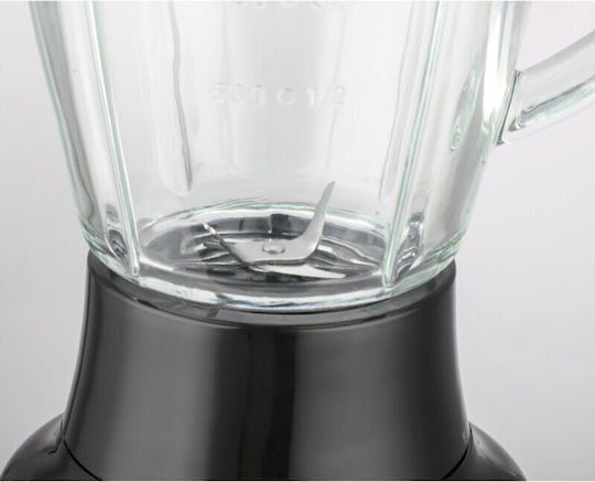 Crown Blender with Glass Jug 1.5 lt 500W Gray CB-5066