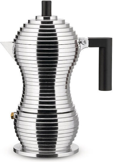 Alessi Pulcina /1 Кафеварка За Еспресо 1 Чаша Сребрист