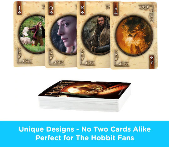 Aquarius The Hobbit Συλλεκτική Τράπουλα Πλαστικοποιημένη για Poker
