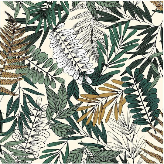 Atmosphera Cotton Duvet Cover Set 240x220cm Double With 2 Pillowcases Green