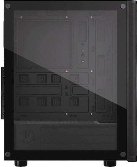 Endorfy Ventum 200 Air Gaming Midi Tower Computer Case with Side Window Black