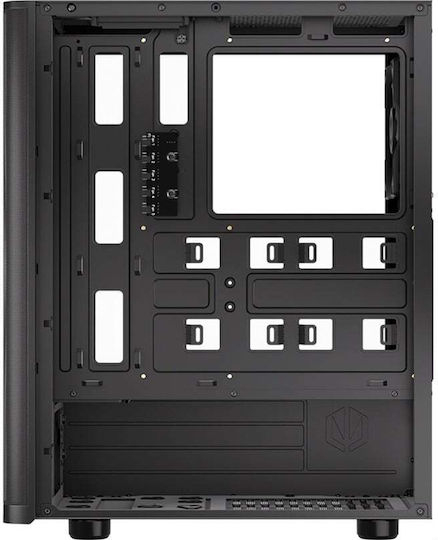 Endorfy Ventum 200 Air Gaming Midi Tower Computer Case with Side Window Black
