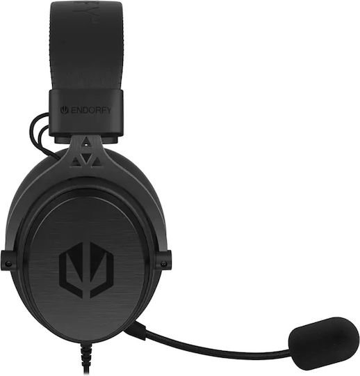 Endorfy VIRO Plus USB Über Ohr Gaming-Headset mit Verbindung USB Schwarz