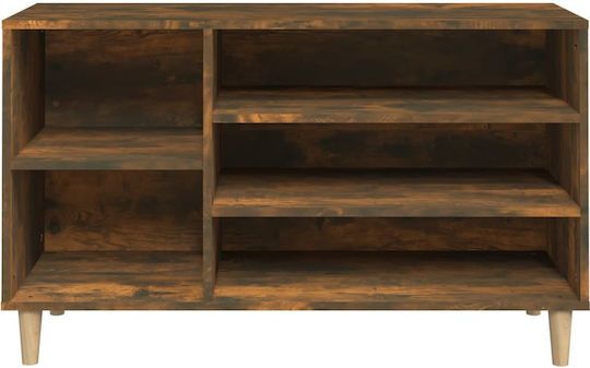 vidaXL Holz Offene Schuhorganisator M102xP36xH60cm