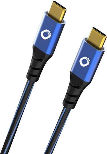 Oehlbach Plus CC USB 3.1 Cable USB-C Male - USB-C Blue 3m