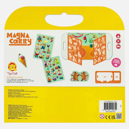 Tiger Tribe Магнитна Играчка За Строене Парти За Деца 3+ Години