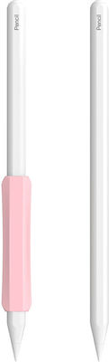 Stoyobe 3 Pack Калъф за стилус за Apple Pencil 1 / Apple Pencil 2 / Huawei M-Pencil Pink/Purple/White